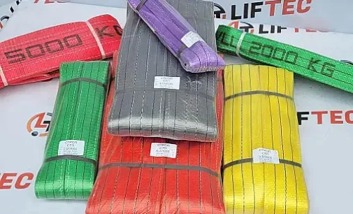 Стропи текстильні: надійність і зручність у вантажопідійманні